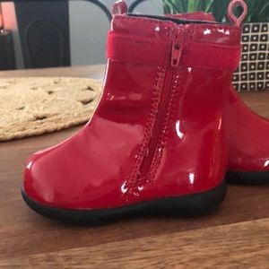GAP Shoes - Baby GAP Red Patent Leather Boots (Infant Girls) GAP Shoes - Baby GAP Red Patent Leather Boots (Infant Girls)